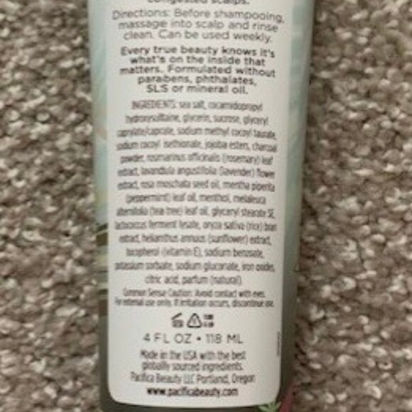 NEW Pacifica Beauty Rosemary Detox Scalp Scrub Pineapple Curls Cond. + Tote - Picture 3 of 13